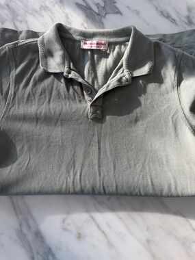 Orlebar Brown kids Polo in Olive Green